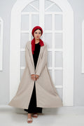 Beige Flow Gown